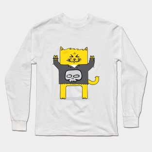 Rocker cat Long Sleeve T-Shirt